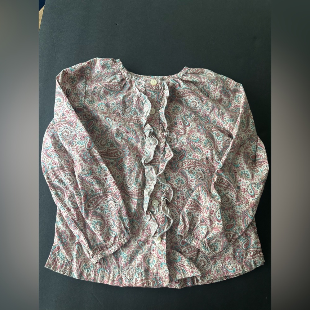Olive Juice - Paisley Top